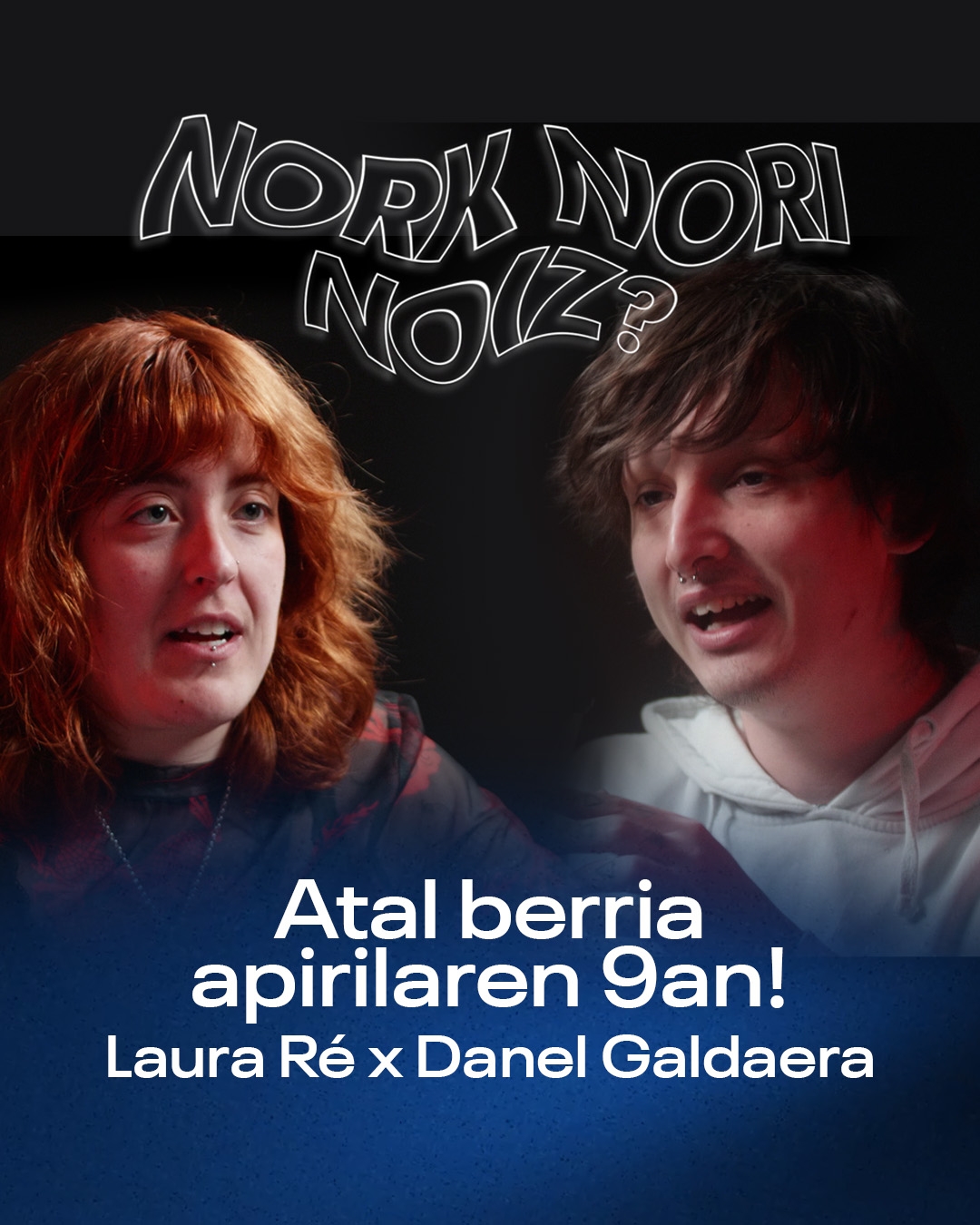 Nork Nori Noiz? 03 Danel Galdaera eta Laura Ré