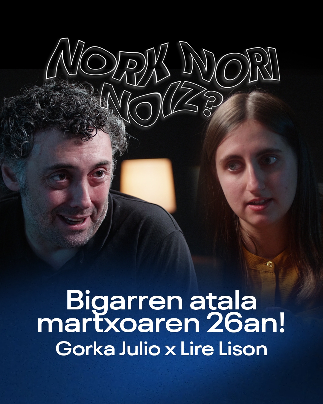 Nork Nori Noiz? 02 Leire Lison eta Gorka Julio